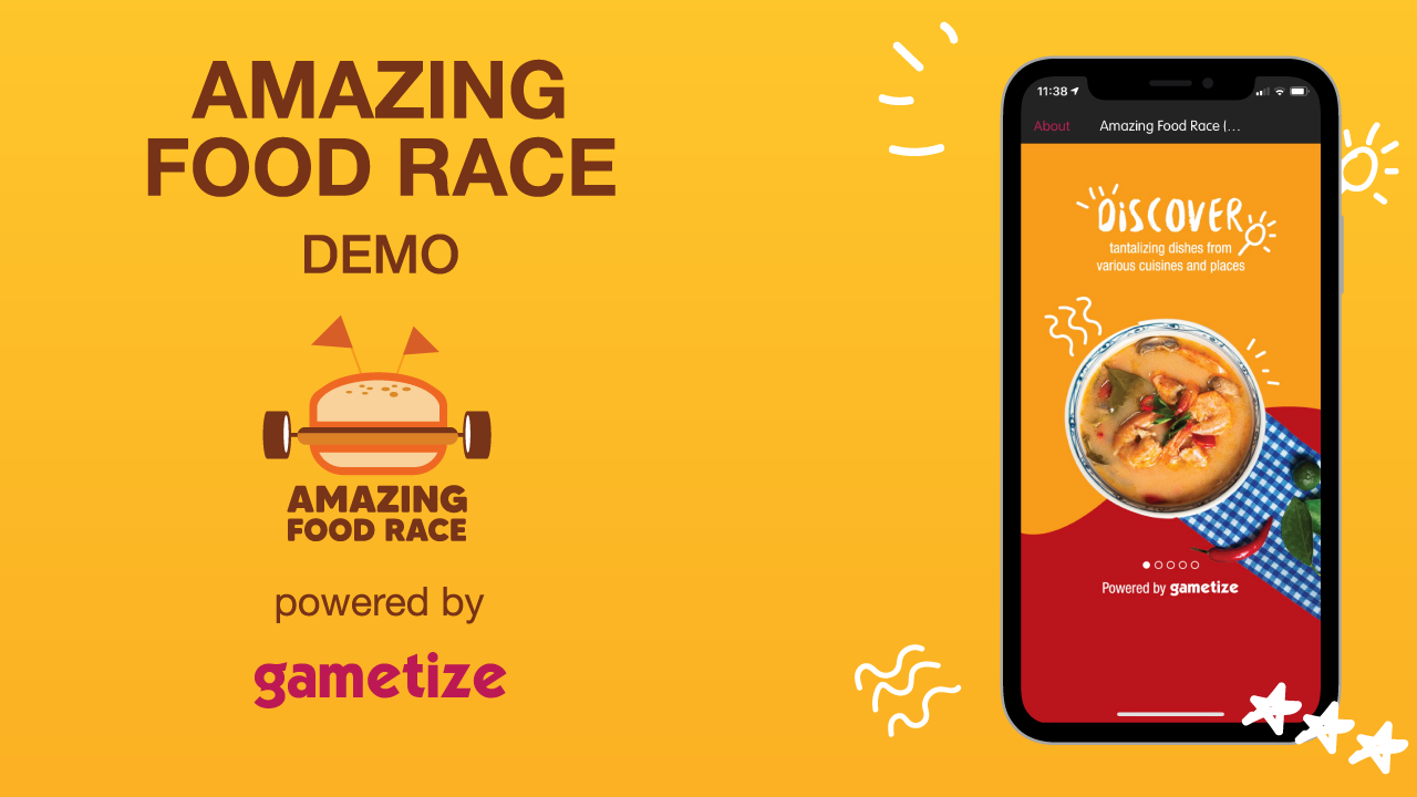 Amazing Food Race App