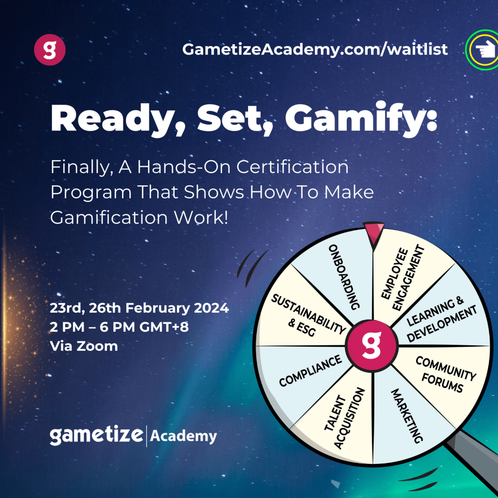Certification Pogram Gametize