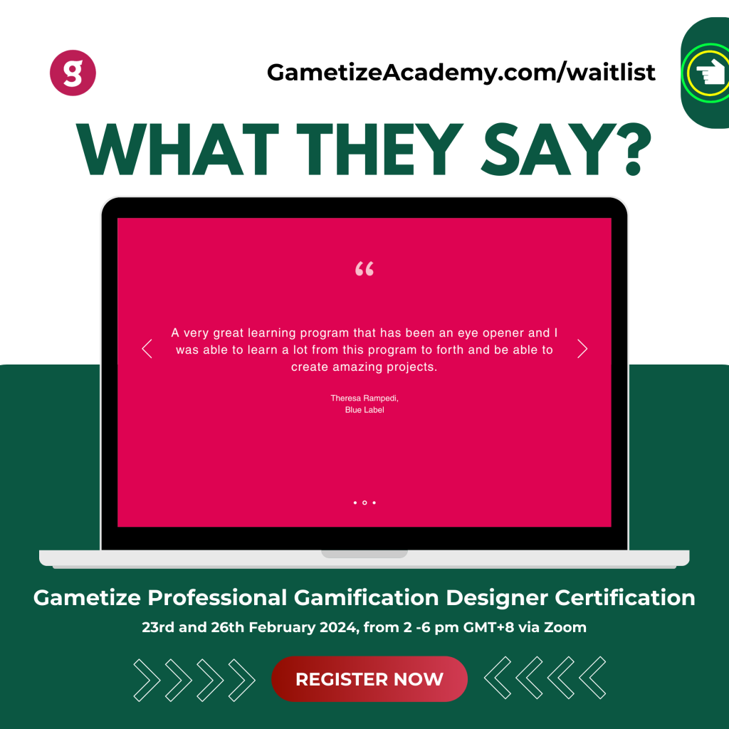 Gametize Gamification Designer Certification