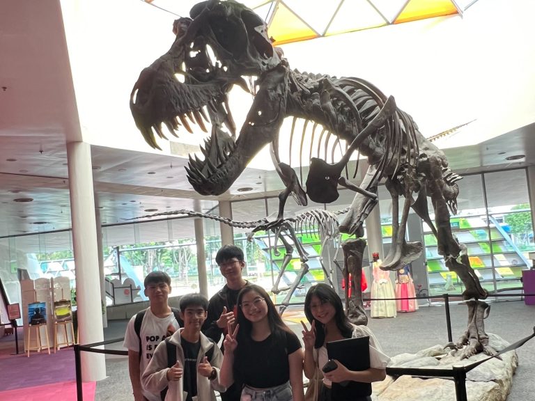 Mentors and Students at Science Centre Singapore
