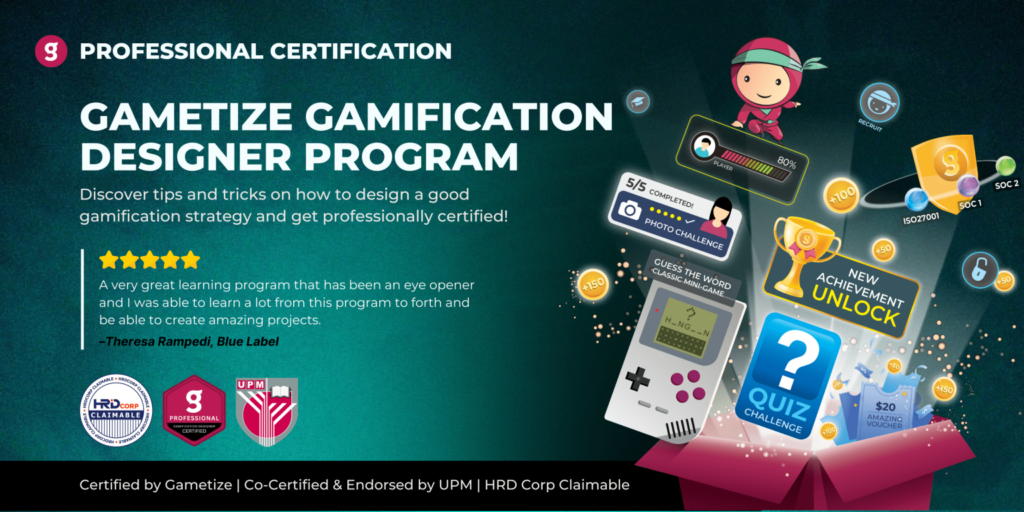 Gametize Gamification Designer Professional Certification