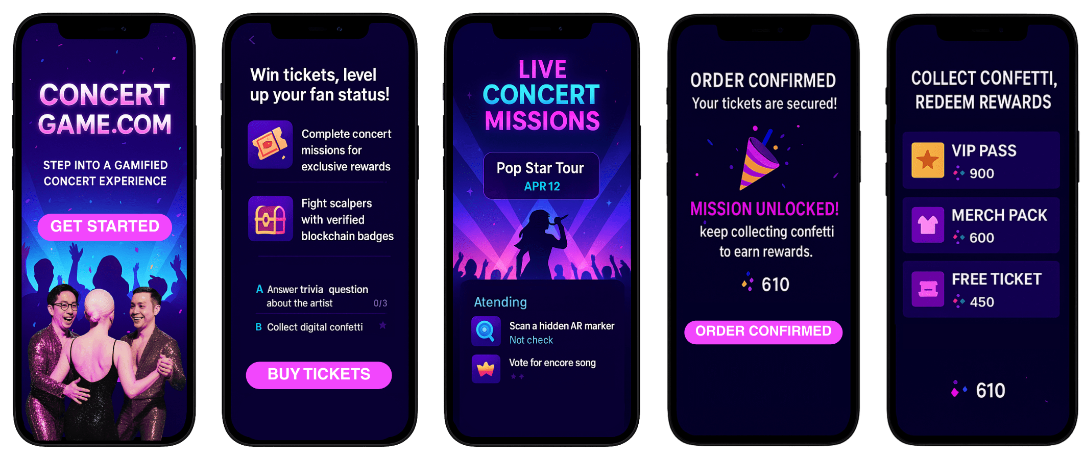 Ticketing Mockup